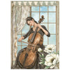 Stamperia SYMPHONY - A6 Selection Decoupage Rice Paper 8 sheets #DFSA6X07