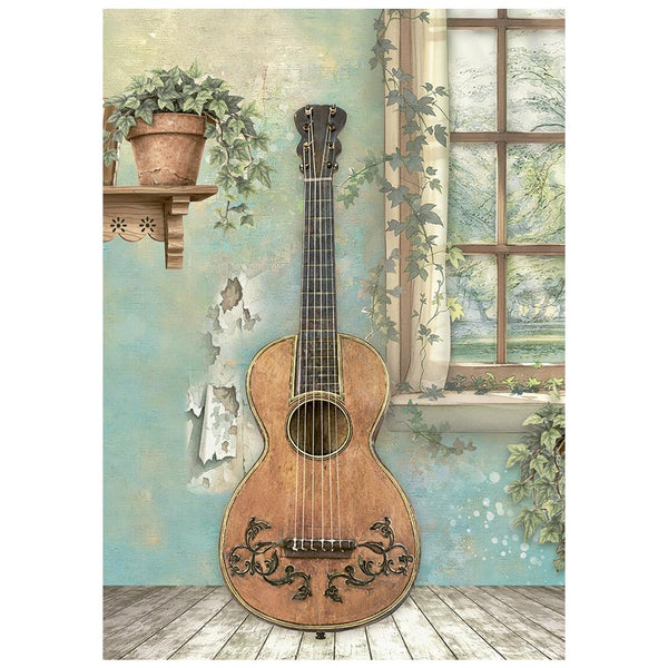 Stamperia SYMPHONY - A6 Selection Decoupage Rice Paper 8 sheets #DFSA6X07