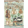 Stamperia SYMPHONY - A6 Selection Decoupage Rice Paper 8 sheets #DFSA6X07