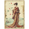 Stamperia ORIENTAL GARDEN - A6 Selection Decoupage Rice Paper 8 sheets #DFSA6X08