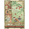 Stamperia ORIENTAL GARDEN - A6 Selection Decoupage Rice Paper 8 sheets #DFSA6X08