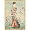 Stamperia ORIENTAL GARDEN - A6 Selection Decoupage Rice Paper 8 sheets #DFSA6X08