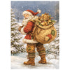 Stamperia SILENT NIGHT - CHRISTMAS A6 Selection Decoupage Rice Paper 8 sheets #DFSA6X09