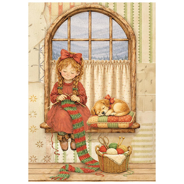 Stamperia SILENT NIGHT - CHRISTMAS A6 Selection Decoupage Rice Paper 8 sheets #DFSA6X09