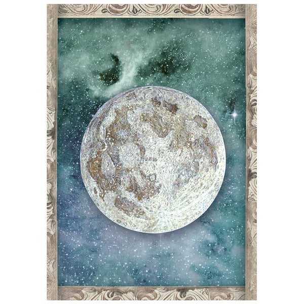 Stamperia COSMOS - MINI A6 Assorted Decoupage Rice Paper 8 sheets #DFSA6X11 - NEW