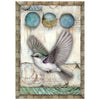 Stamperia COSMOS - MINI A6 Assorted Decoupage Rice Paper 8 sheets #DFSA6X11 - NEW