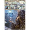 Stamperia COSMOS - MINI A6 Assorted Decoupage Rice Paper 8 sheets #DFSA6X11 - NEW
