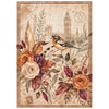 Stamperia OUR WAY MINI A6 Assorted Decoupage Rice Paper 8 sheets #DFSA6X12