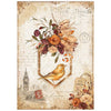 Stamperia OUR WAY MINI A6 Assorted Decoupage Rice Paper 8 sheets #DFSA6X12