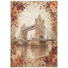 Stamperia OUR WAY MINI A6 Assorted Decoupage Rice Paper 8 sheets #DFSA6X12