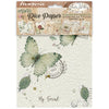 Stamperia FLOWERS and POEMS MINI A6 Assorted Decoupage Rice Paper 8 sheets #DFSA6X13