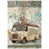 Stamperia FURRY FRIENDS 2 MINI A6 Assorted Decoupage Rice Paper 8 sheets #DFSA6X15