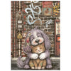 Stamperia FURRY FRIENDS 2 MINI A6 Assorted Decoupage Rice Paper 8 sheets #DFSA6X15