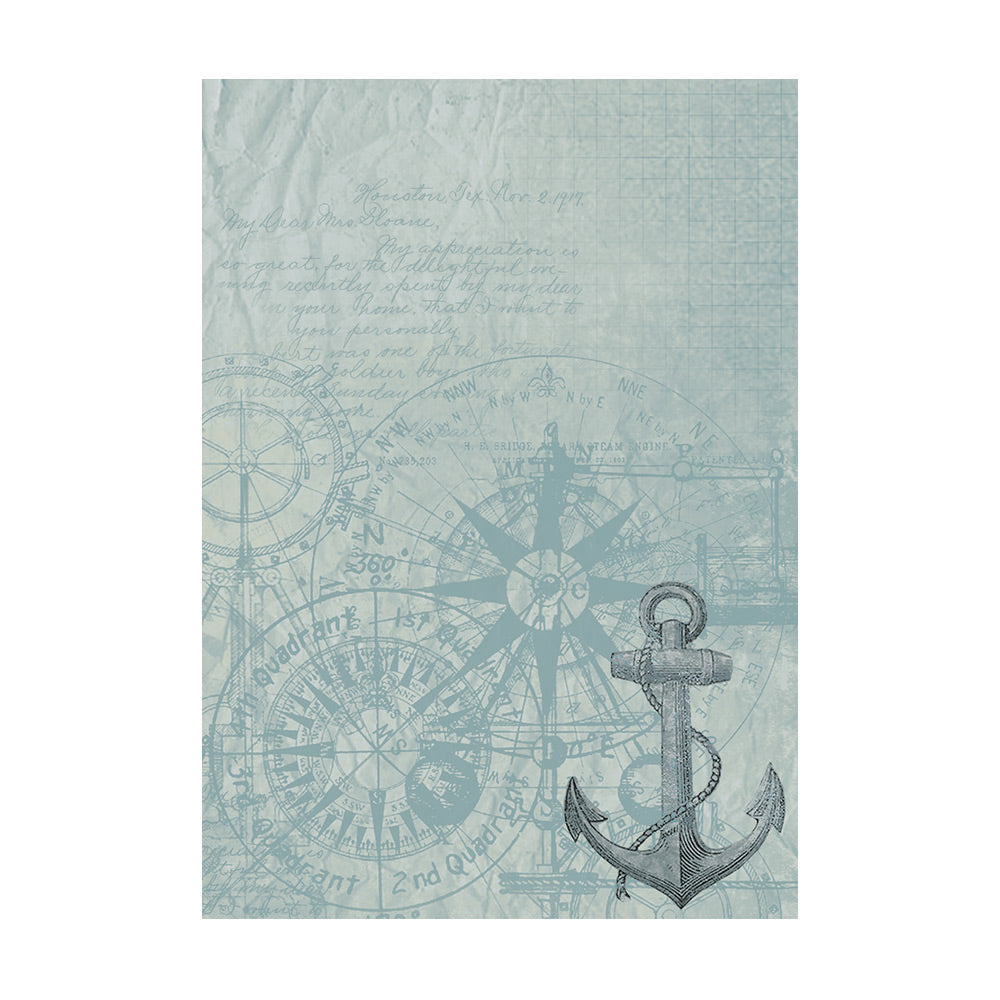 Stamperia SEA LAND A6 Assorted Rice Paper Selection Decoupage 8 sheets #DFSAK6019