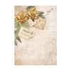 Stamperia GOLDEN HARMONY A6 Assorted Rice Paper SELECTION Decoupage 8 sheets #DFSAK6029