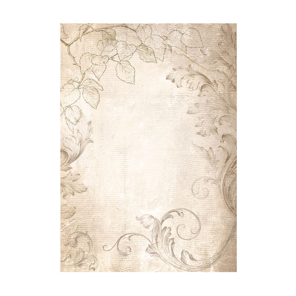 Stamperia GOLDEN HARMONY A6 Assorted Rice Paper SELECTION Decoupage 8 sheets #DFSAK6029