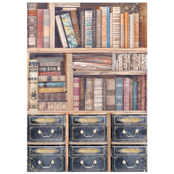 Stamperia VENICE CITY OF ART A6 Assorted Rice Paper Backgrounds SELECTION Decoupage 8 sheets #DFSAK6042