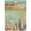 Stamperia A NEW BEGINNING MINI A6 Assorted BACKGROUNDS Decoupage Rice Paper 8 sheets #DFSAK6052