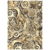 Stamperia GARDENS OF TIME Backgrounds A6 Selection Decoupage Rice Paper 8 sheets #DFSAK6053