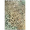 Stamperia GARDENS OF TIME Backgrounds A6 Selection Decoupage Rice Paper 8 sheets #DFSAK6053