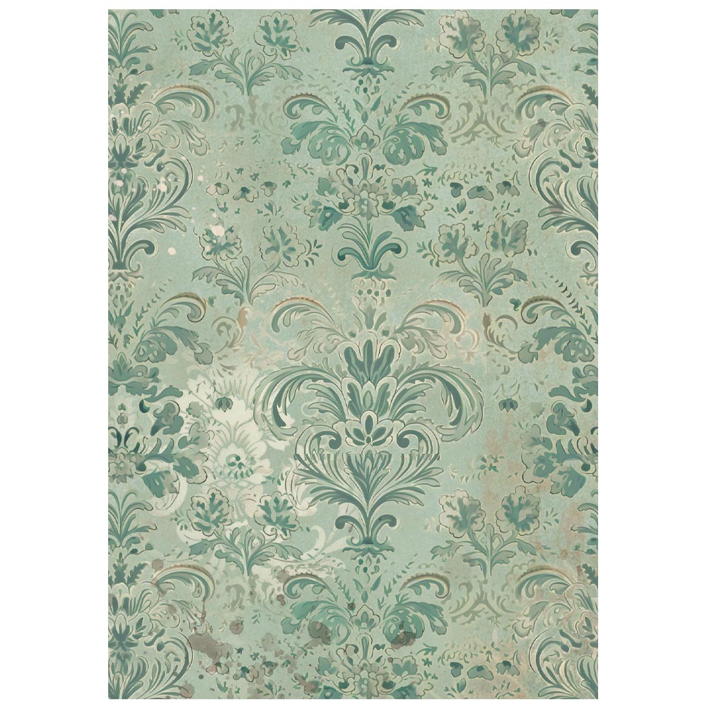 Stamperia GARDENS OF TIME Backgrounds A6 Selection Decoupage Rice Paper 8 sheets #DFSAK6053
