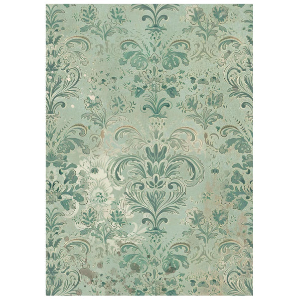 Stamperia GARDENS OF TIME Backgrounds A6 Selection Decoupage Rice Paper 8 sheets #DFSAK6053