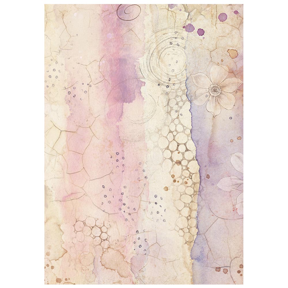 Stamperia ALL AROUND Backgrounds A6 Selection Decoupage Rice Paper 8 sheets #DFSAK6054