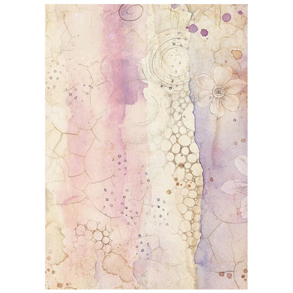 Stamperia ALL AROUND Backgrounds A6 Selection Decoupage Rice Paper 8 sheets #DFSAK6054