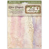 Stamperia ALL AROUND Backgrounds A6 Selection Decoupage Rice Paper 8 sheets #DFSAK6054