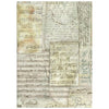 Stamperia SYMPHONY Backgrounds A6 Selection Decoupage Rice Paper 8 sheets #DFSAK6055