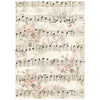 Stamperia SYMPHONY Backgrounds A6 Selection Decoupage Rice Paper 8 sheets #DFSAK6055