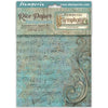 Stamperia SYMPHONY Backgrounds A6 Selection Decoupage Rice Paper 8 sheets #DFSAK6055