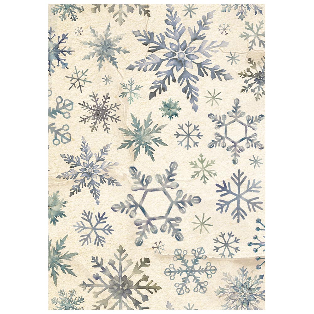 Stamperia SILENT NIGHT - Christmas A6 BACKGROUNDS Selection Decoupage Rice Paper 8 sheets #DFSAK6058