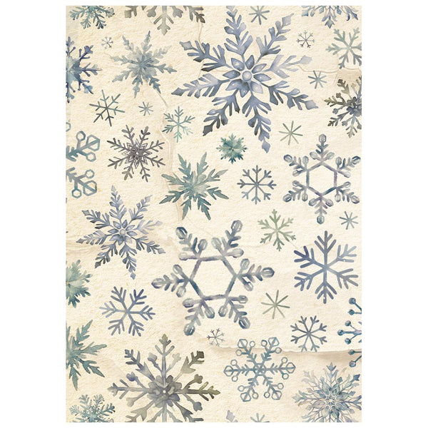 Stamperia SILENT NIGHT - Christmas A6 BACKGROUNDS Selection Decoupage Rice Paper 8 sheets #DFSAK6058