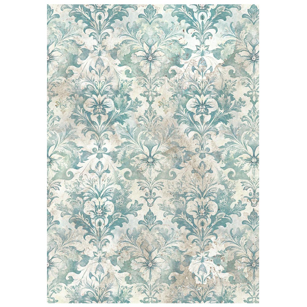 Stamperia WHITE CHRISTMAS A6 BACKGROUNDS Selection Decoupage Rice Paper 8 sheets #DFSAK6059