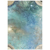 Stamperia COSMOS - A6 BACKGROUNDS Selection Decoupage Rice Paper 8 sheets #DFSAK6060