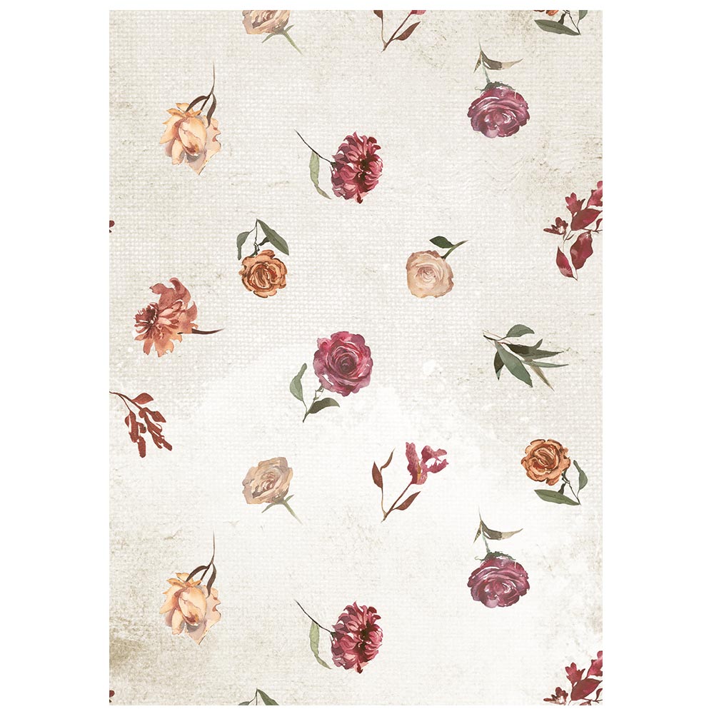 Stamperia OUR WAY A6 BACKGROUNDS Selection Decoupage Rice Paper 8 sheets #DFSAK6061