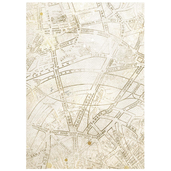 Stamperia OUR WAY A6 BACKGROUNDS Selection Decoupage Rice Paper 8 sheets #DFSAK6061