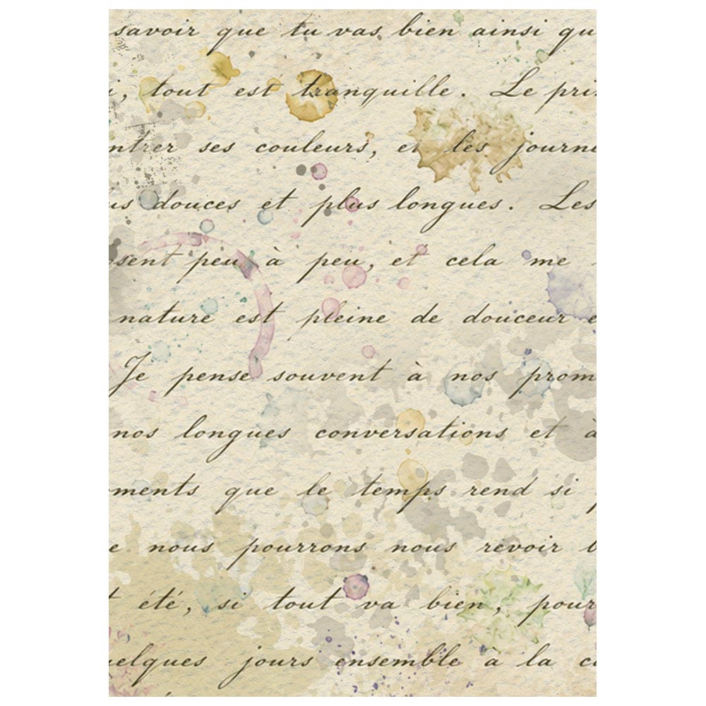Stamperia FLOWERS and POEMS A6 BACKGROUNDS Selection Decoupage Rice Paper 8 sheets #DFSAK6062