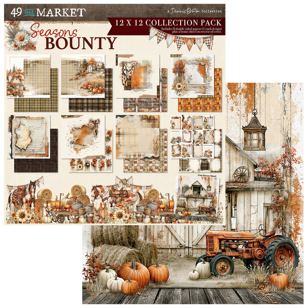 PRE-ORDER - 49 and Market SEASON'S BOUNTY 12x12 Collection Pack #DSB-38507