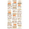 PRE-ORDER - 49 and Market SEASON'S BOUNTY 6x12 NANNA'S KITCHEN Rub-On Transfers #DSB-38668
