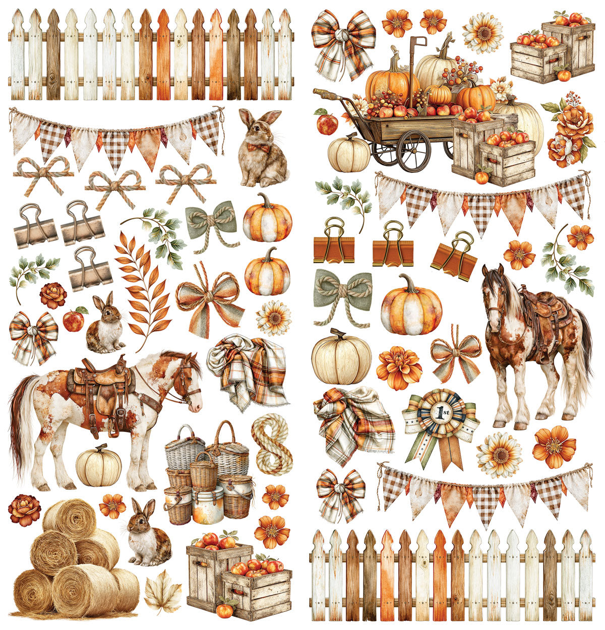 Pre-Order - 49 and Market SEASON'S BOUNTY -  Laser-Cut ELEMENTS Set #DSB-38675