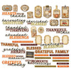 Pre-Order - 49 and Market SEASON'S BOUNTY Chipboard Assortment #DSB-38712