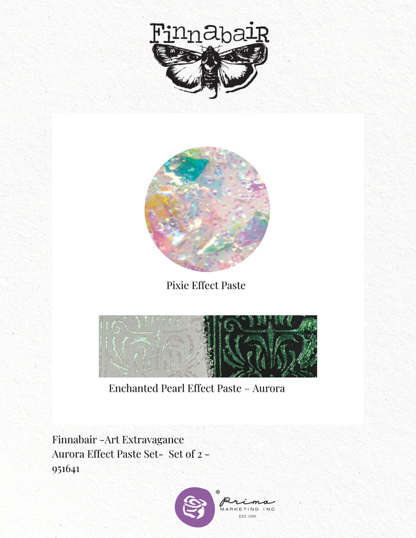 Prima Finnabair Effect Paste Set PIXIE GLOW - Limited Edition #951641