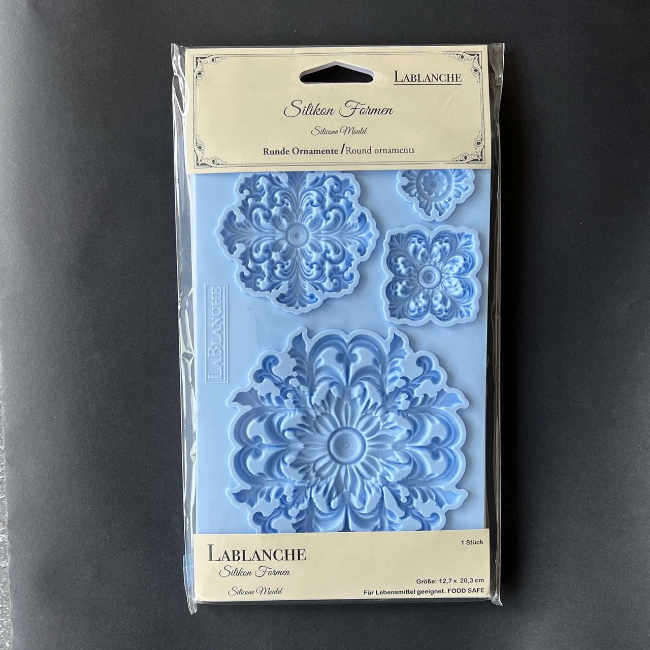 ROUND ORNAMENTS  LaBlanche Silicone Moulds Molds 5