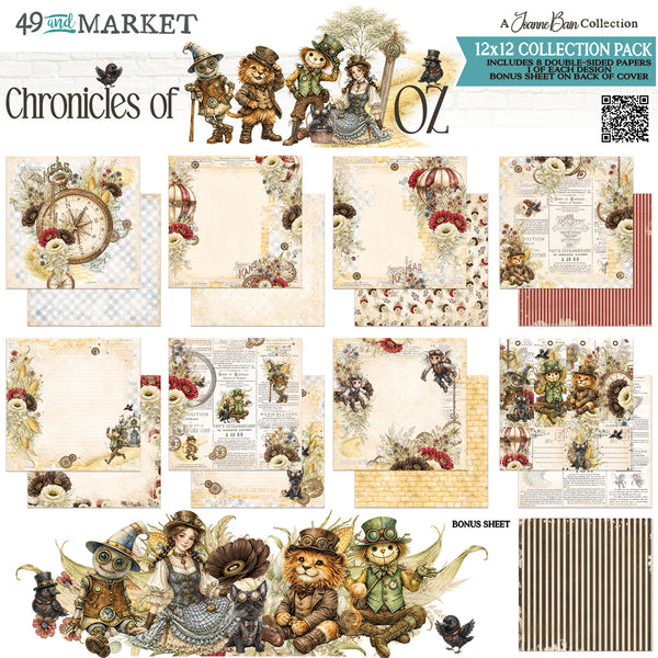 PRE-ORDER - 49 and Market CHRONICLES OF OZ 12x12 Collection Pack #JCO-38279