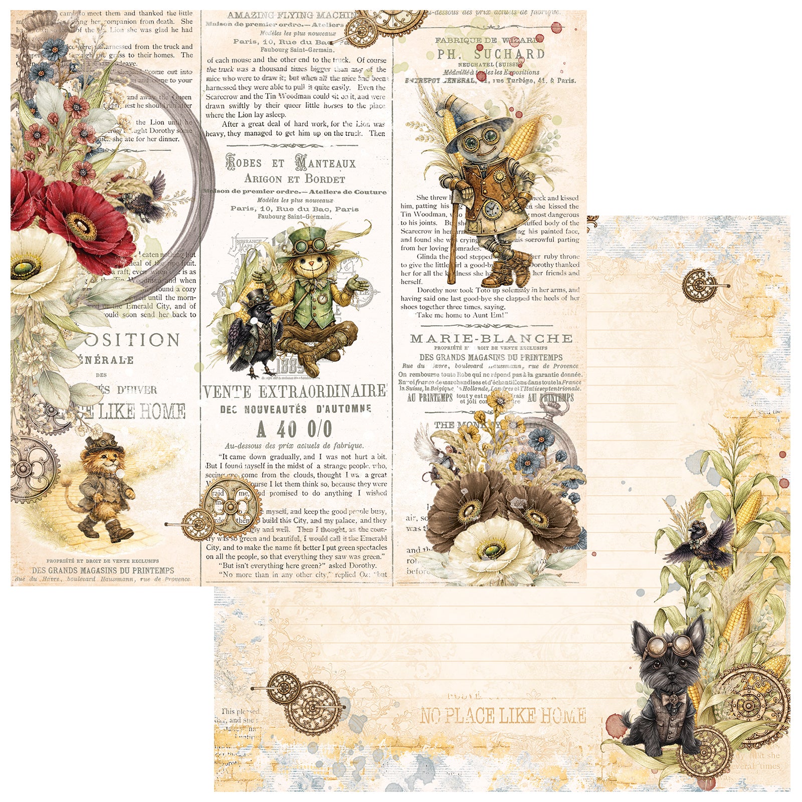 PRE-ORDER - 49 and Market CHRONICLES OF OZ 12x12 Collection Pack #JCO-38279