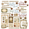 Pre-Order - 49 and Market CHRONICLES OF OZ Chipboard Assortment 53 pcs #JCO-38484