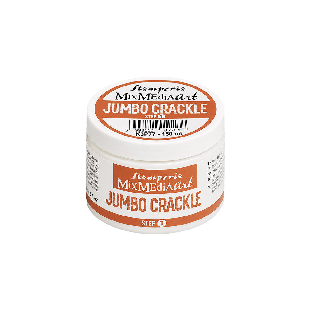 Stamperia Mix Media Art JUMBO CRACKLE 2 Part Mediums 150 ml