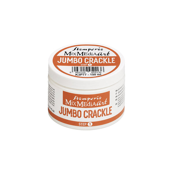 Stamperia Mix Media Art JUMBO CRACKLE 2 Part Mediums 150 ml